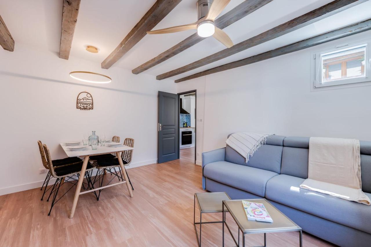 L'Escale Bleue - Apartment For 2 To 4 People In The Heart Of آنسي المظهر الخارجي الصورة